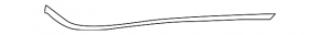 Front right windshield molding Ford C-max MK2 13-18