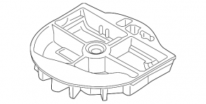 Foam plastic for Ford Fusion mk5 13-20 tools