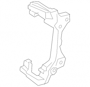 Front left caliper bracket for Ford Edge 15-24