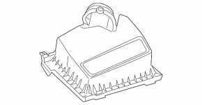 Air filter housing Ford Edge 15-18 3.5 top cover