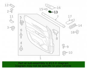 Front right window lift control Mazda CX-5 17- chrome