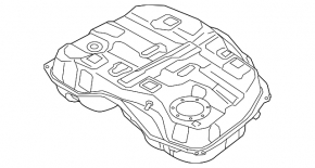 Mazda CX-9 16-23 AWD Fuel Tank