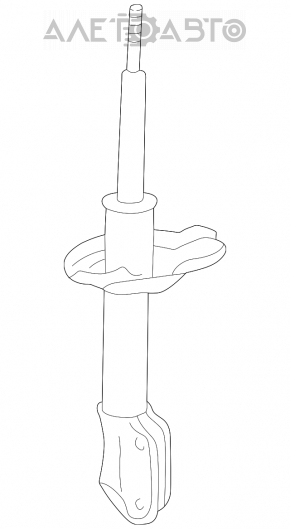 Front right shock absorber for Subaru Impreza 98-00