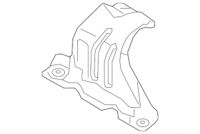 Exhaust manifold protection upper Hyundai Tucson 16-18 1.6T