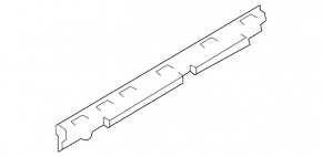 Right center threshold bracket for BMW X2 F39 18-23
