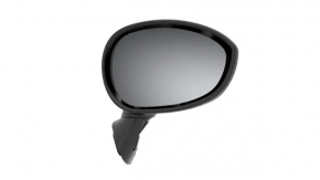 Right side mirror complete Fiat 500 12-19 5 pins, missing element, graphite