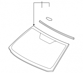 Toyota Rav4 06-12 windshield
