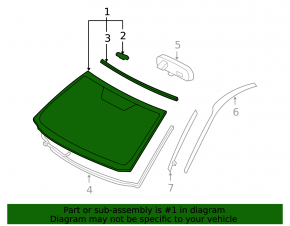 Toyota Rav4 06-12 windshield