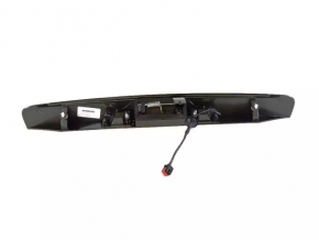 Jeep Compass 11-15 trunk door molding without chrome with license plate light and handle