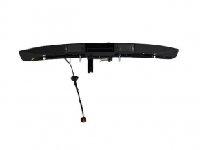 Jeep Compass 11-15 trunk door molding without chrome with license plate light and handle