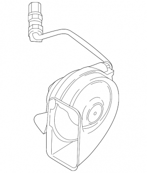 Signal low BMW X1 F48 16-22 with bracket, without wire