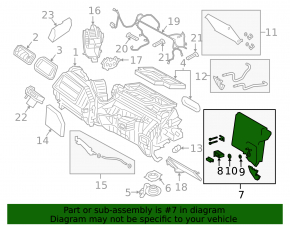 BMW 3 G20 21-25 Plug-in Evaporator