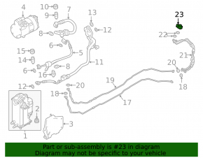BMW 3 G20 21-25 Plug-in Battery Cooling System Valve