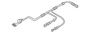 Chip for ABS sensor and electric handbrake rear left Audi Q5 80A 18-