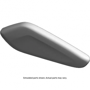 Center console trim side left Chevrolet Camaro 16- front, black, scratches