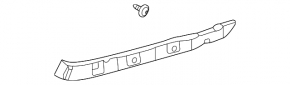 Left upper rear bumper mount for Kia Sorento 21-24 HEV, PHEV