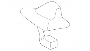Lexus RX350 RX450h 10-12 fin antenna