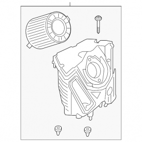 Air Filter Housing Audi A4 B9 17-20 2.0T DBPA