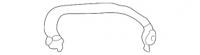 Rear left brake hose for Lexus LX 98-07