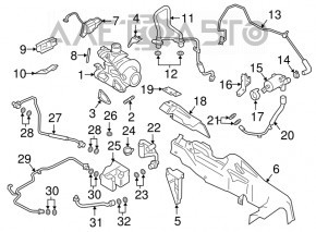Turbocharger Solenoid Valve Porsche Macan 15-