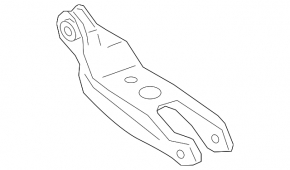 Lower control arm under the rear left spring, Porsche Cayenne 19-26