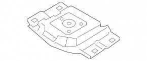 Engine mount left Ford Escape MK3 15-19 2.5 2.0T 1.5