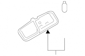 Rear light Ford Ecosport 18-22 gray