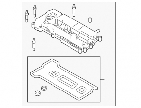 Valve cover Ford Ecosport 18-22 2.0