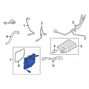 Lincoln Corsair 20-26 Oil Separator