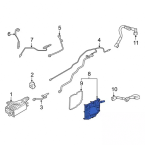 Lincoln Corsair 20-26 Oil Separator