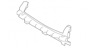 Land Rover Range Rover Velar 18-23 Front Bumper Central Absorber
