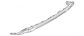 Mazda CX-50 23-26 gray front bumper lip trim