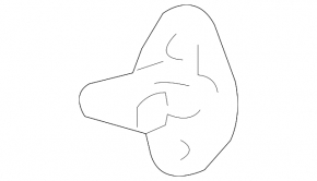 Chevrolet Equinox EV 24-26 rear right door lock bracket