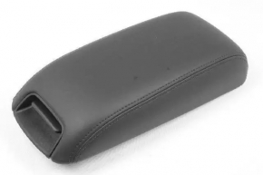 Dodge Journey 11 Armrest - Leather, Black, Red Stitching, Scratch