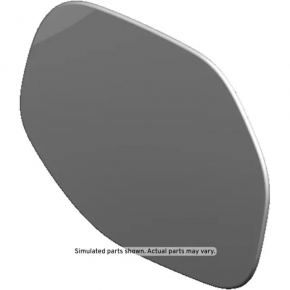 Charging Port Cover Naked Chevrolet Volt 16-