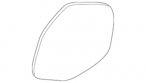 Charging Port Cover Naked Chevrolet Volt 16-