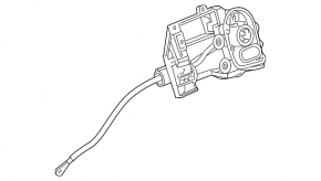 Charging port naked Chevrolet Bolt 17-21 without fast charging