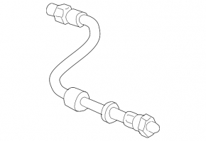 Front left brake hose for BMW X3 E83 03-10