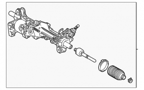 Lexus LX 24-26 steering rack