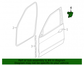 Front Right Door Absorber BMW X5 F15 14-18