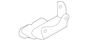 ABS mounting bracket Hyundai Santa FE Sport 13-16 prerest