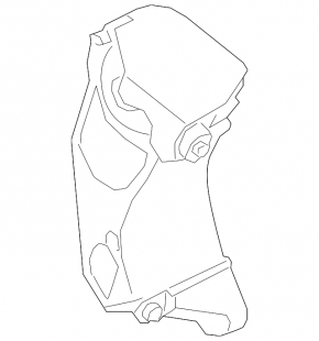 Bracket air conditioner compressor BMW X7 G07 19- N63, S68