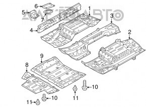 Battery Guard Front Nissan Leaf 11-12