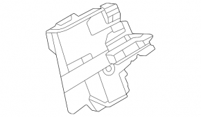 Fuel filler flap lock Toyota Venza 21-