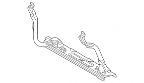 Rear seats, 3rd row, Toyota Sienna 23-24, beige leather