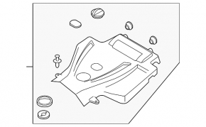 Mazda CX-7 06-12 Engine Cover
