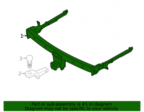 Lincoln Corsair 20-26 towbar