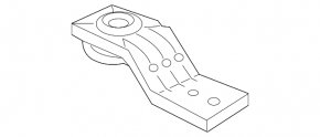 Right upper radiator bracket for Jaguar XE 17-20