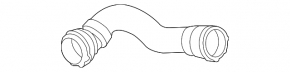 Lower radiator cooling hose BMW X5 F15 14-18 3.0D