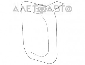 Dodge Dart 13-16 Front Bumper Tow Hook Cap